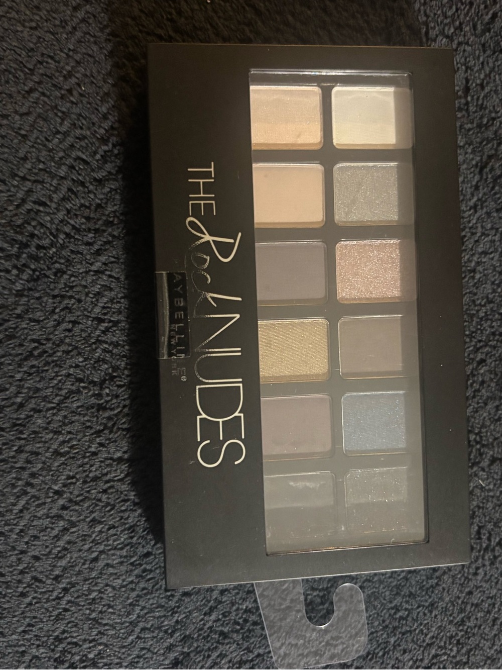 Maybelline 12-Pan Eyeshadow Palette - The Rock Nudes 0.35 OZ